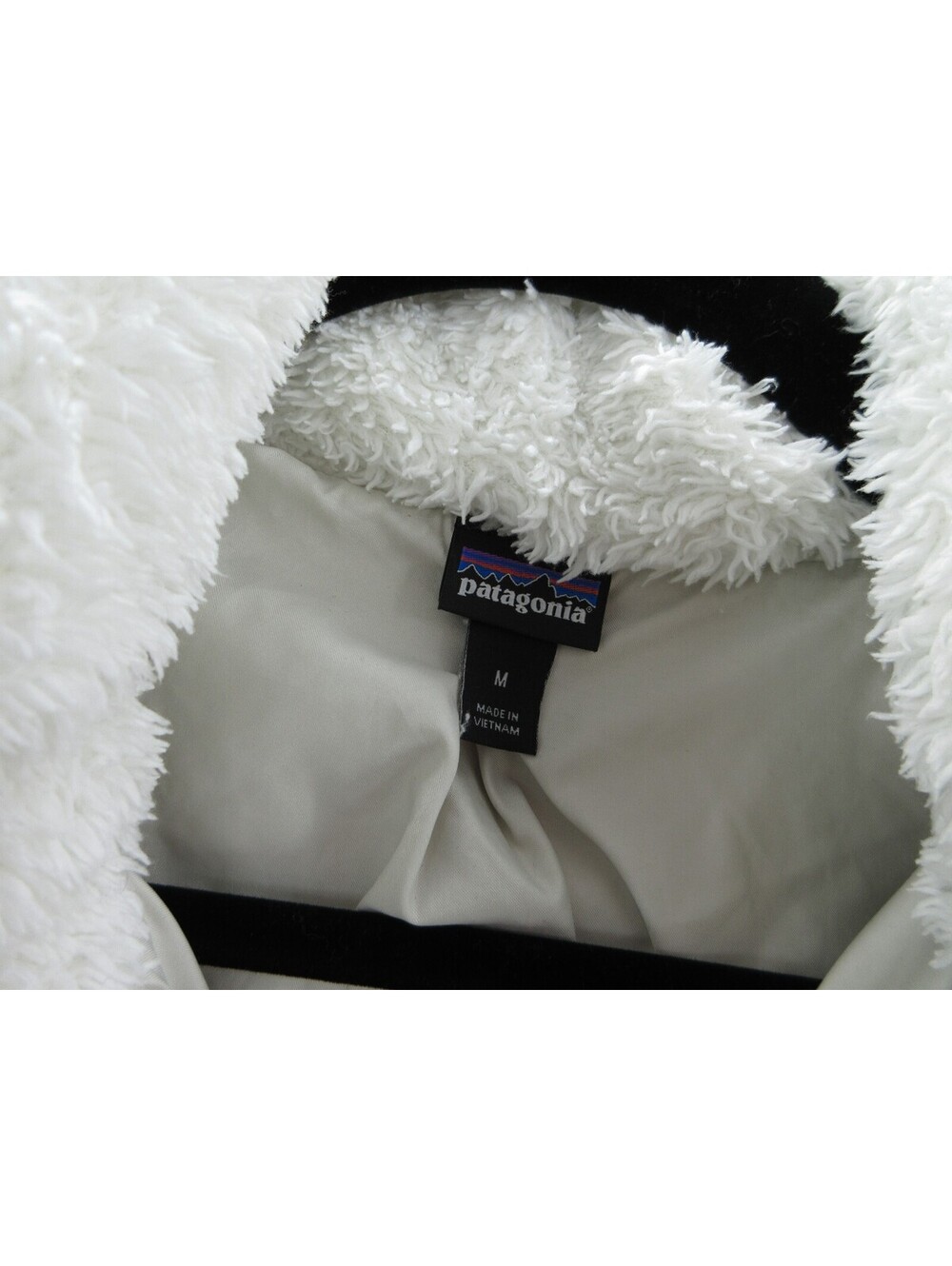 Patagonia Women’s Los Gatos Full Zip Fleece Jacket Birch White Medium - Picture 3 of 6